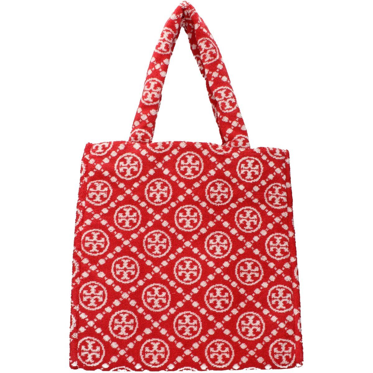 Monogramm-Shopper aus weichem Frottee