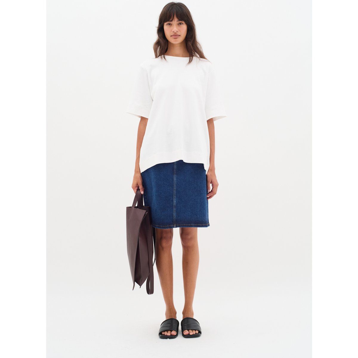 A-Linien Mini-Jeansrock