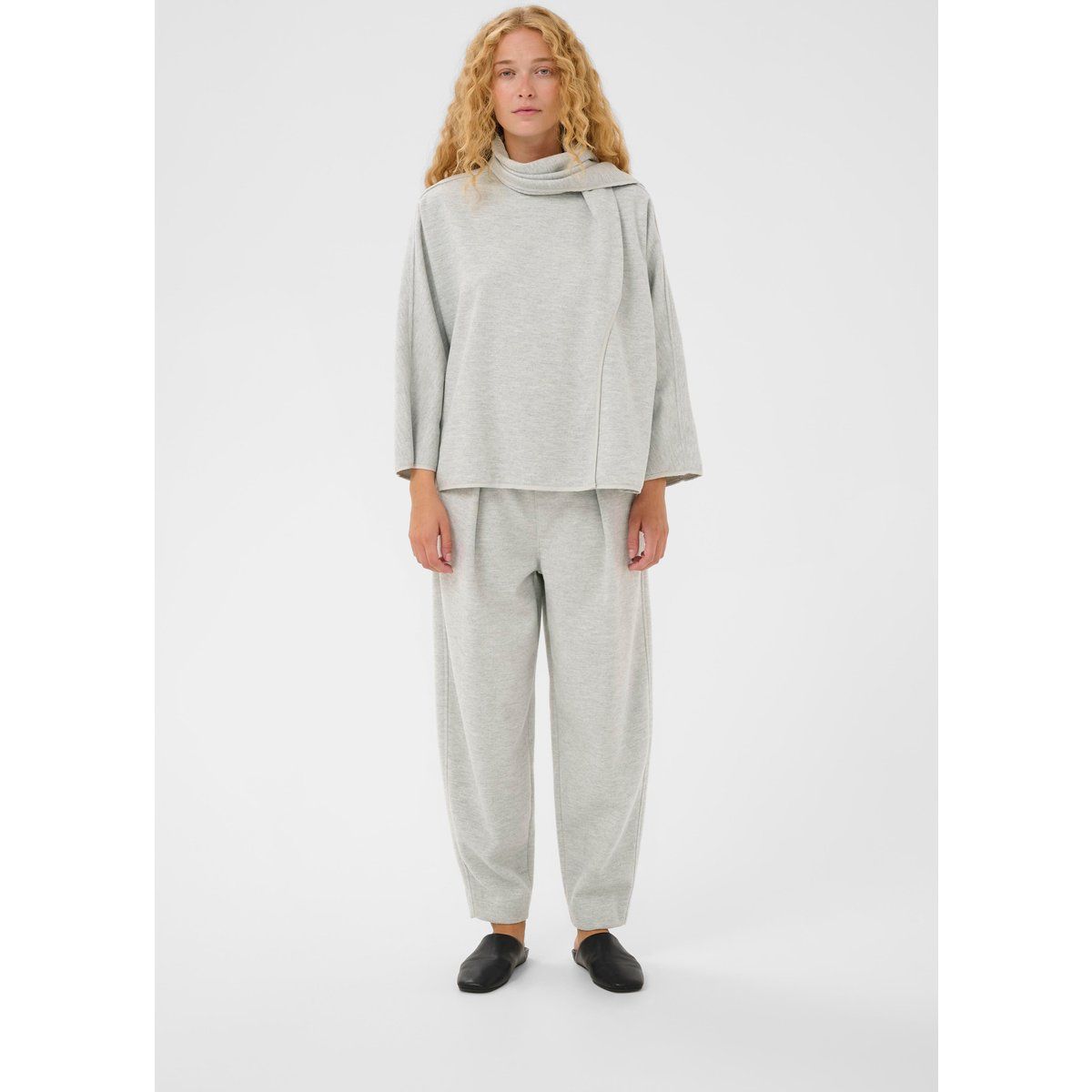 Asymmetrisches Oversize Lagen-Sweatshirt