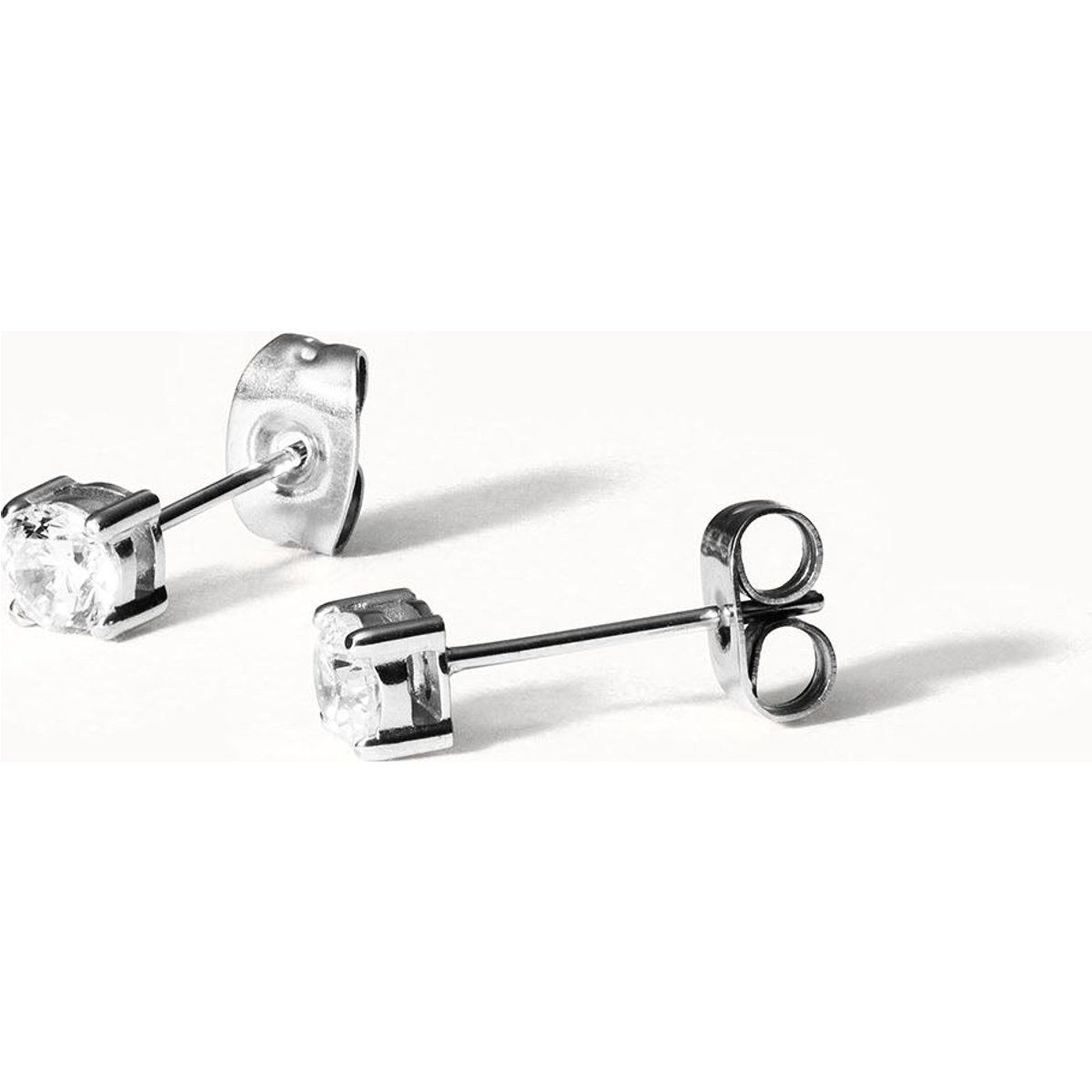 Kristallohrstecker mit Gold-Finish
