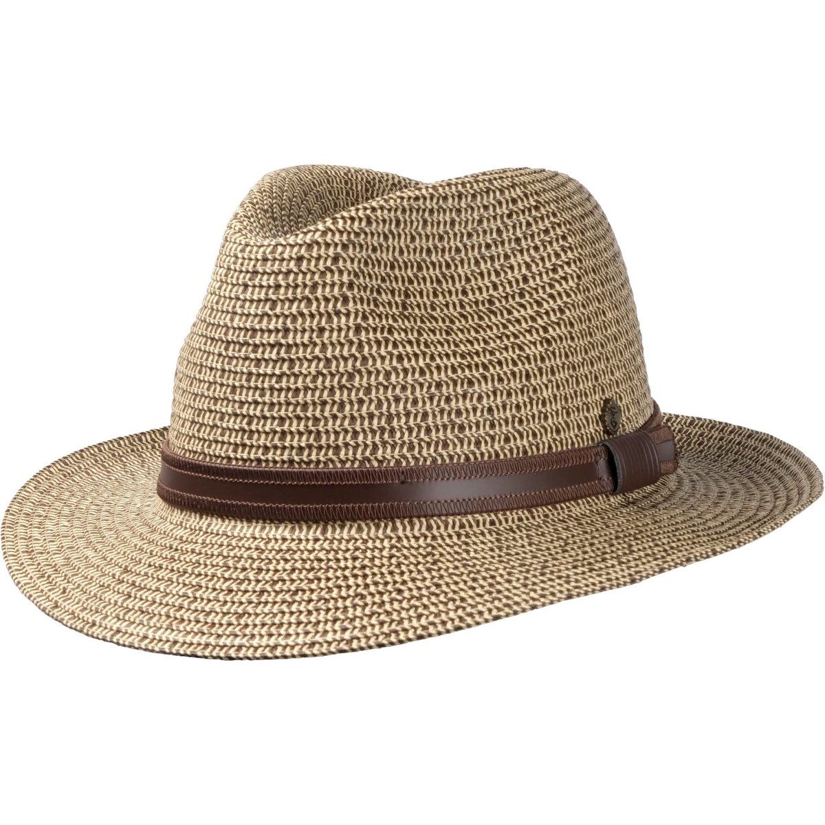 Klassischer Geflochtener Stroh-Fedora Hut