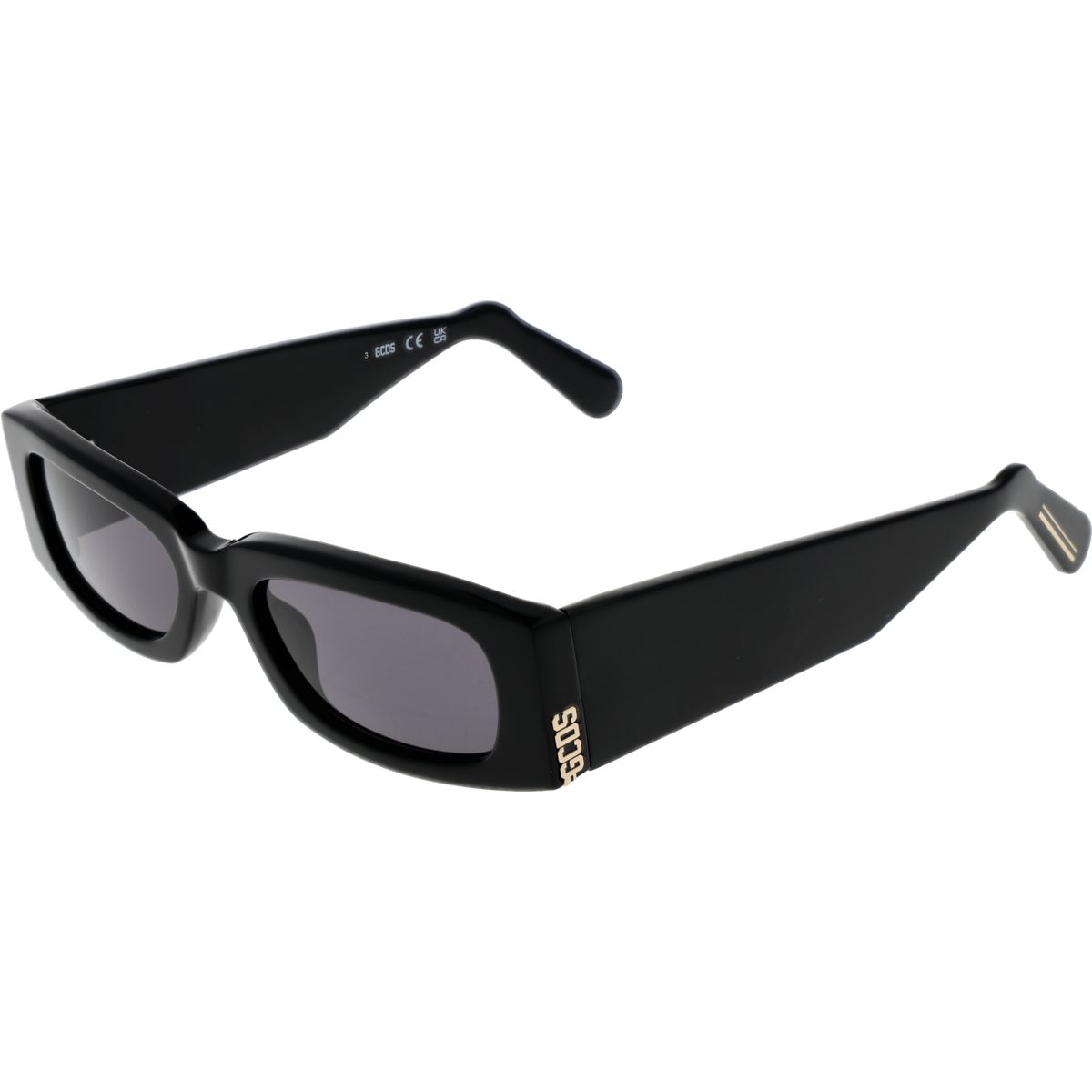 Rechteckige Sonnenbrille mit Logo