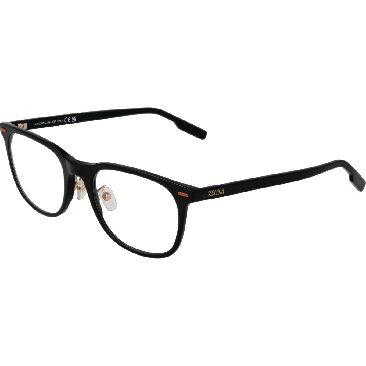 Rechteckige Vollrand-Acetat-Brille