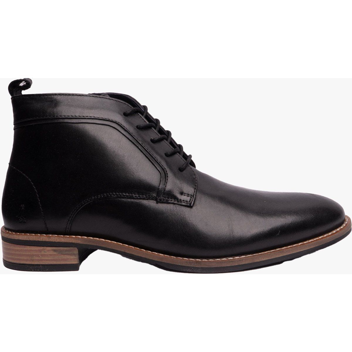 Hush Puppies DECLAN LACE Herren Ankle Boots Schwarz