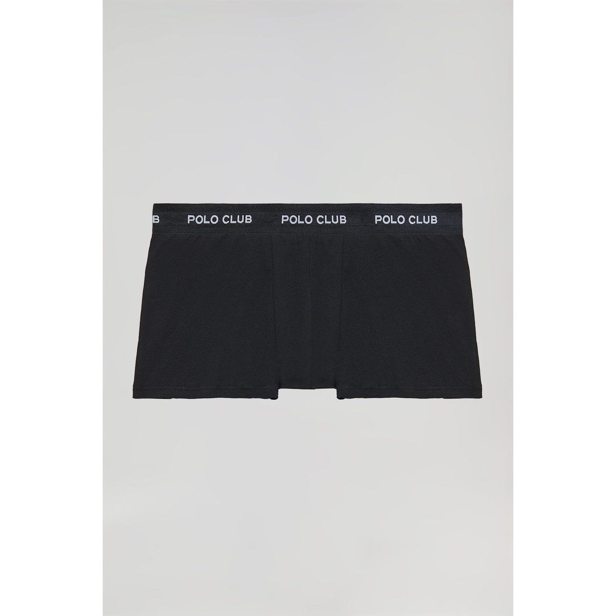 Schwarze Boxershorts aus Baumwollmischung