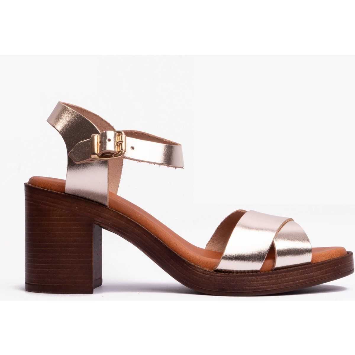 GEORGIA Damen Sandalen Gold
