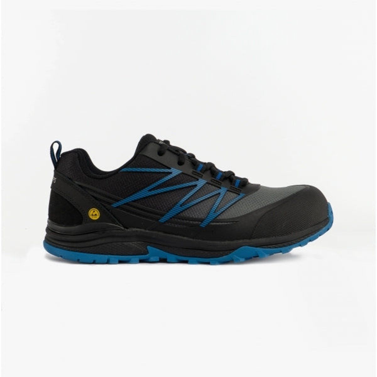 PUXAL Herren Sicherheitsschuhe Schwarz/Blau