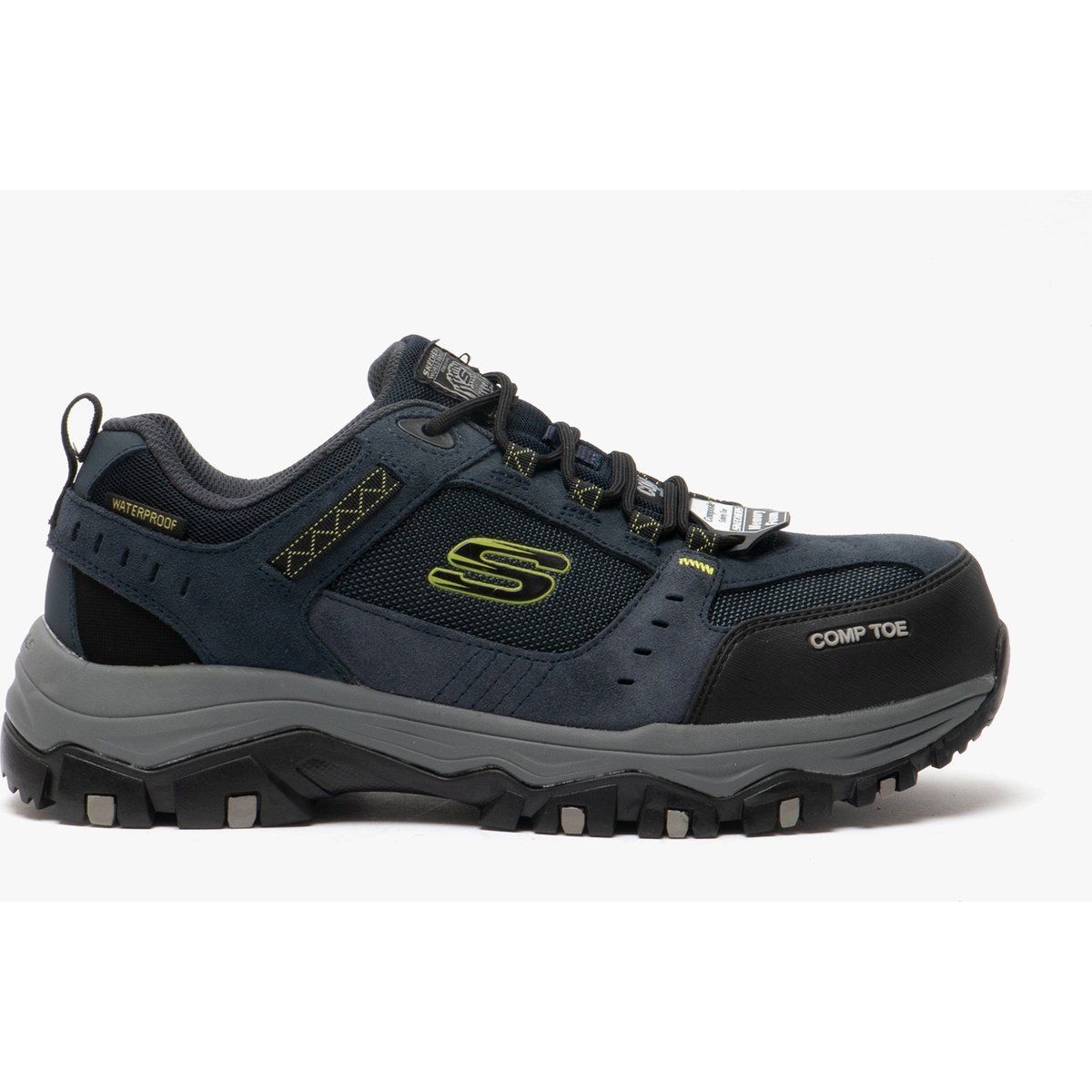 Wasserdichter Wildleder-Sicherheitsschuh im Sneaker-Stil