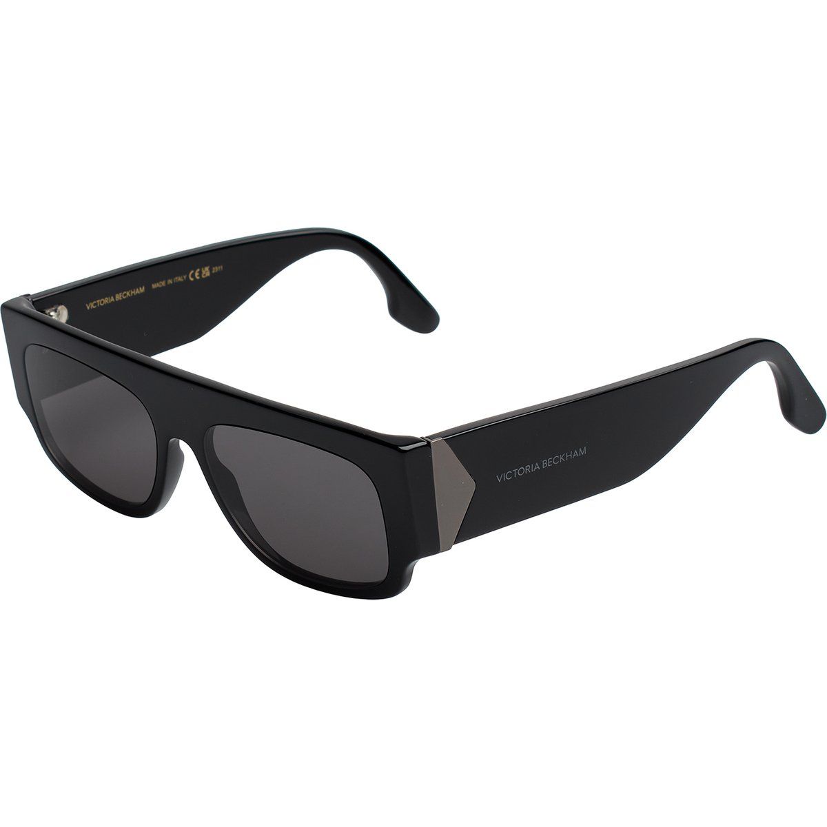 Rechteckige Acetat Sonnenbrille