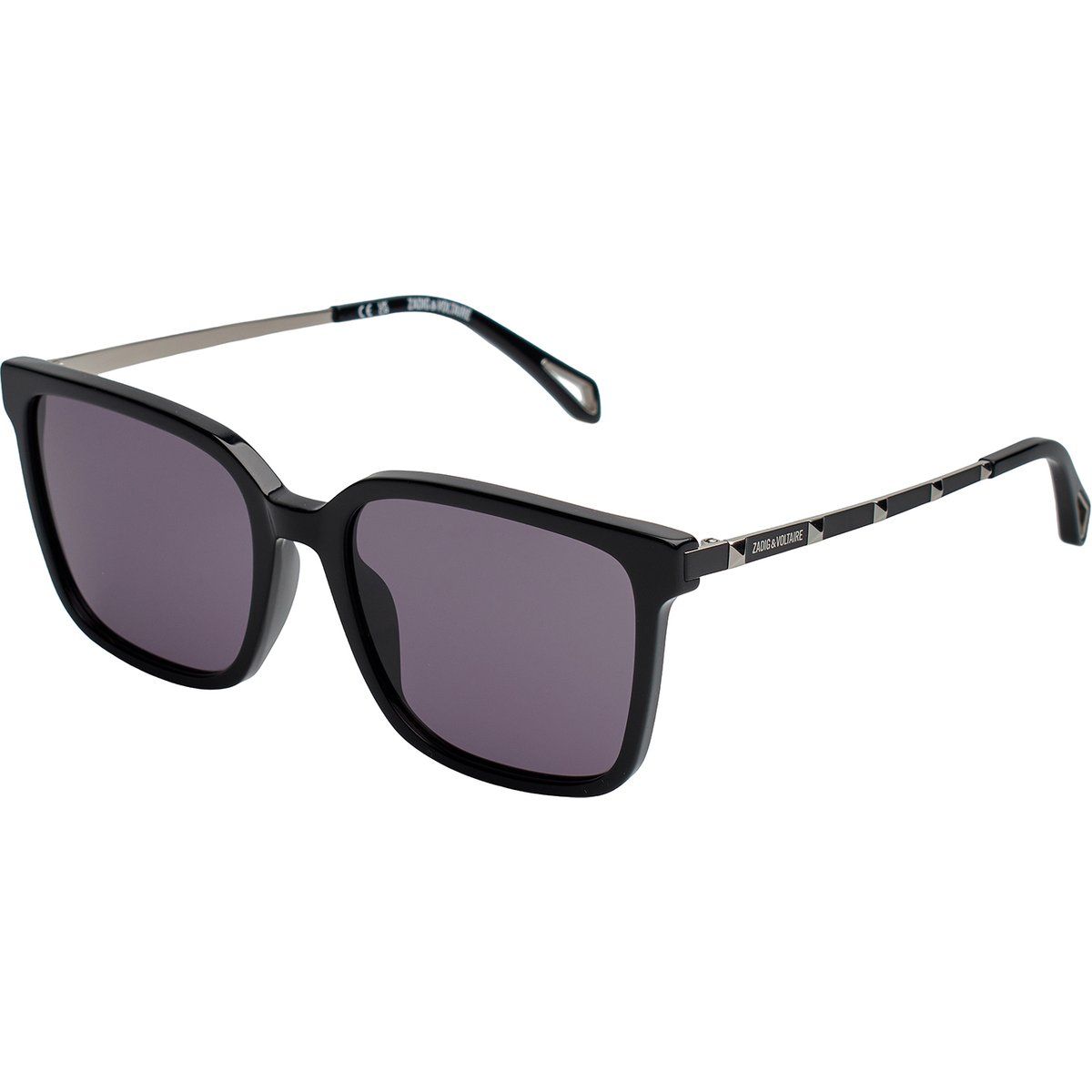 Quadratische Sonnenbrille mit Acetatrahmen