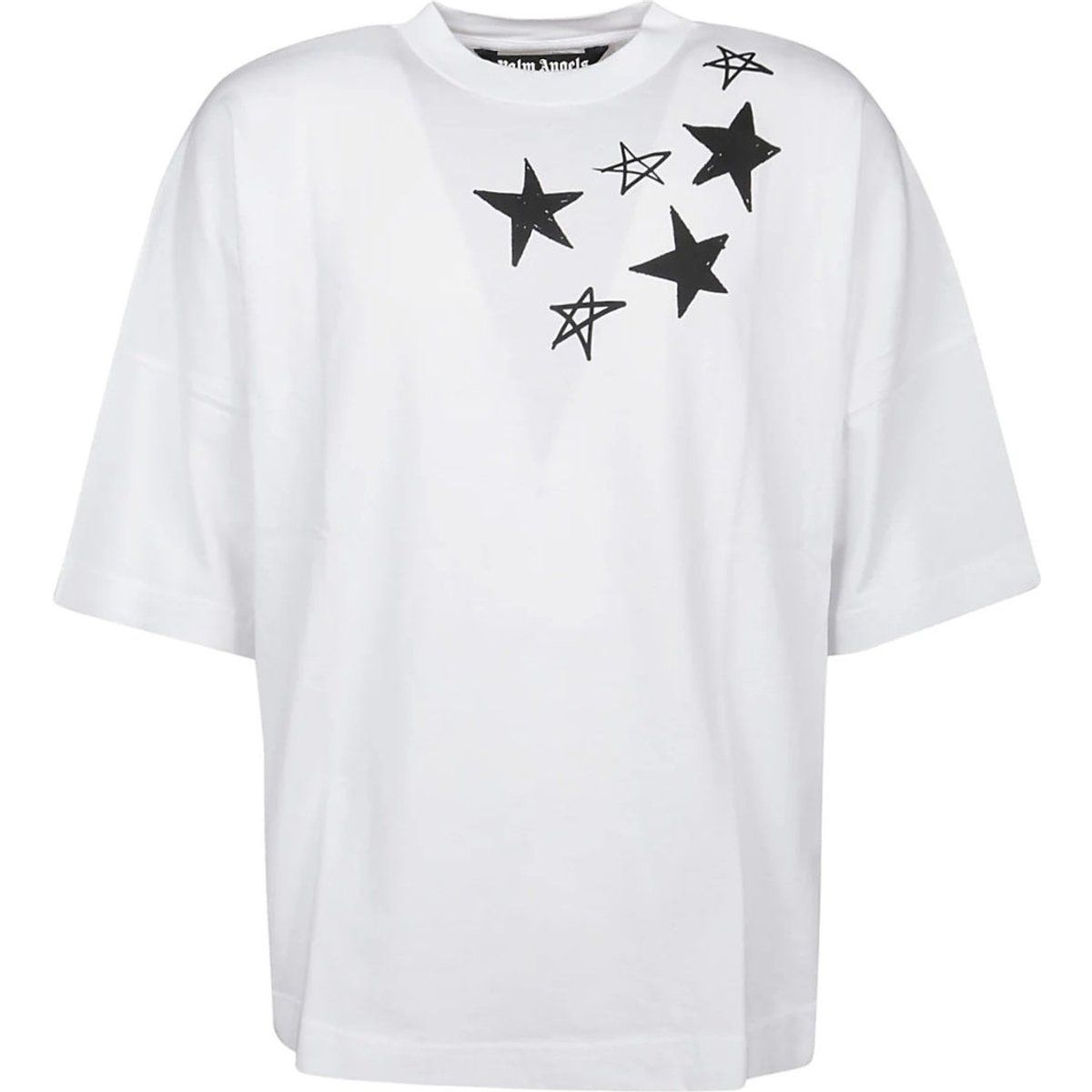 Übergroßes T-Shirt mit Sternenprint