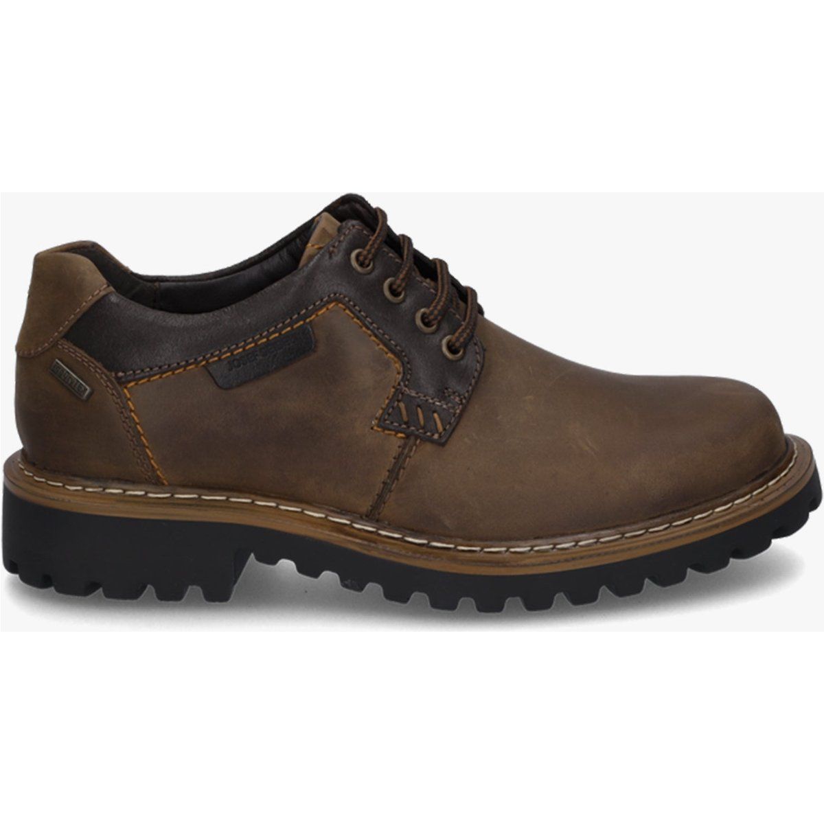 Herren Schnürschuh aus lässigem Leder