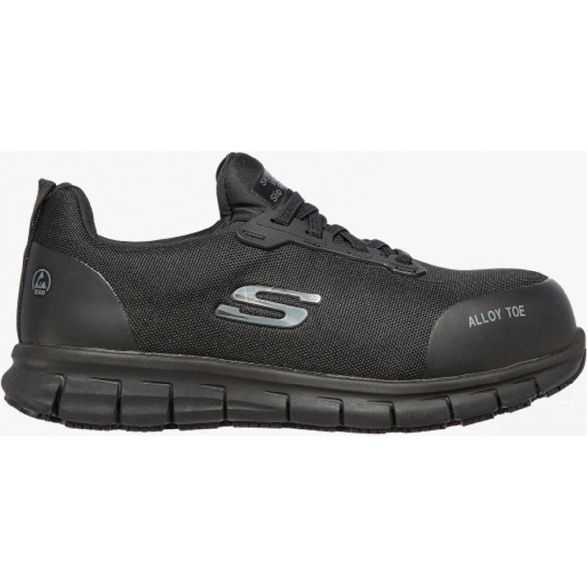 SURE TRACK JIXIE Damen Sicherheitsschuh mit Zehenschutz Schwarz