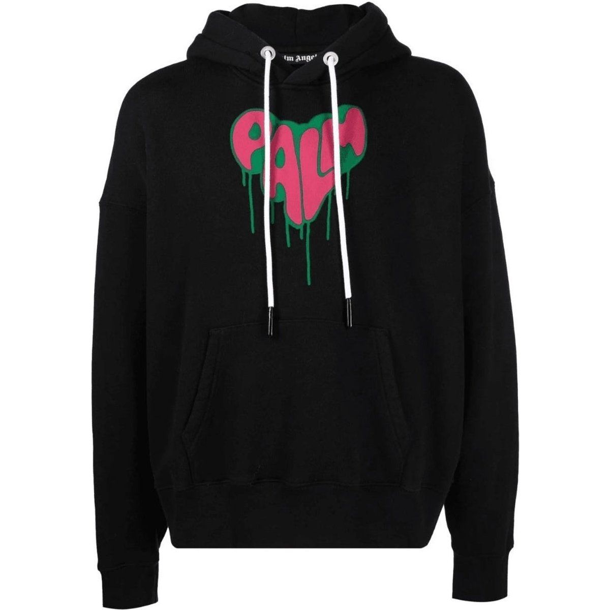 Kapuzenpullover mit auffälligem Grafikdruck