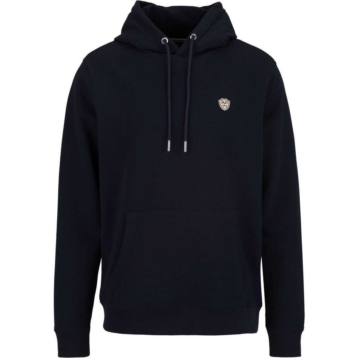 Logo-gestickter Kapuzenpullover