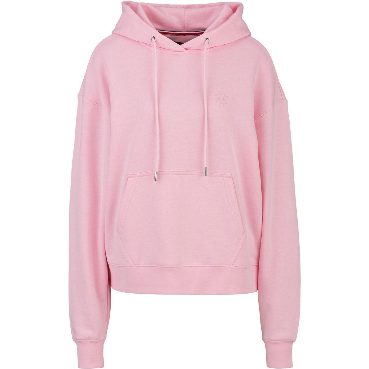 Klassischer Hoodie mit Logo-Stickerei