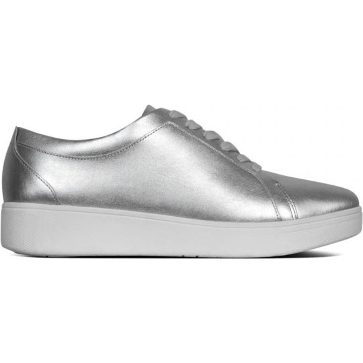 RALLY Damen Leder Sneaker Silber