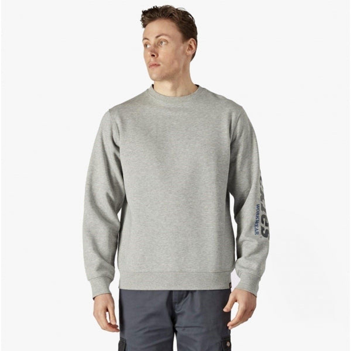 Herren Grafik Print Rundhals Sweatshirt
