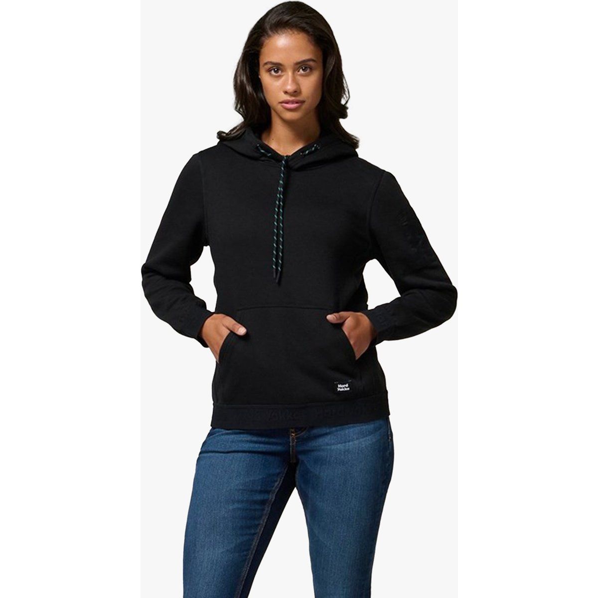 Hard Yakka GLADIATOR Damen Sweatshirt Schwarz