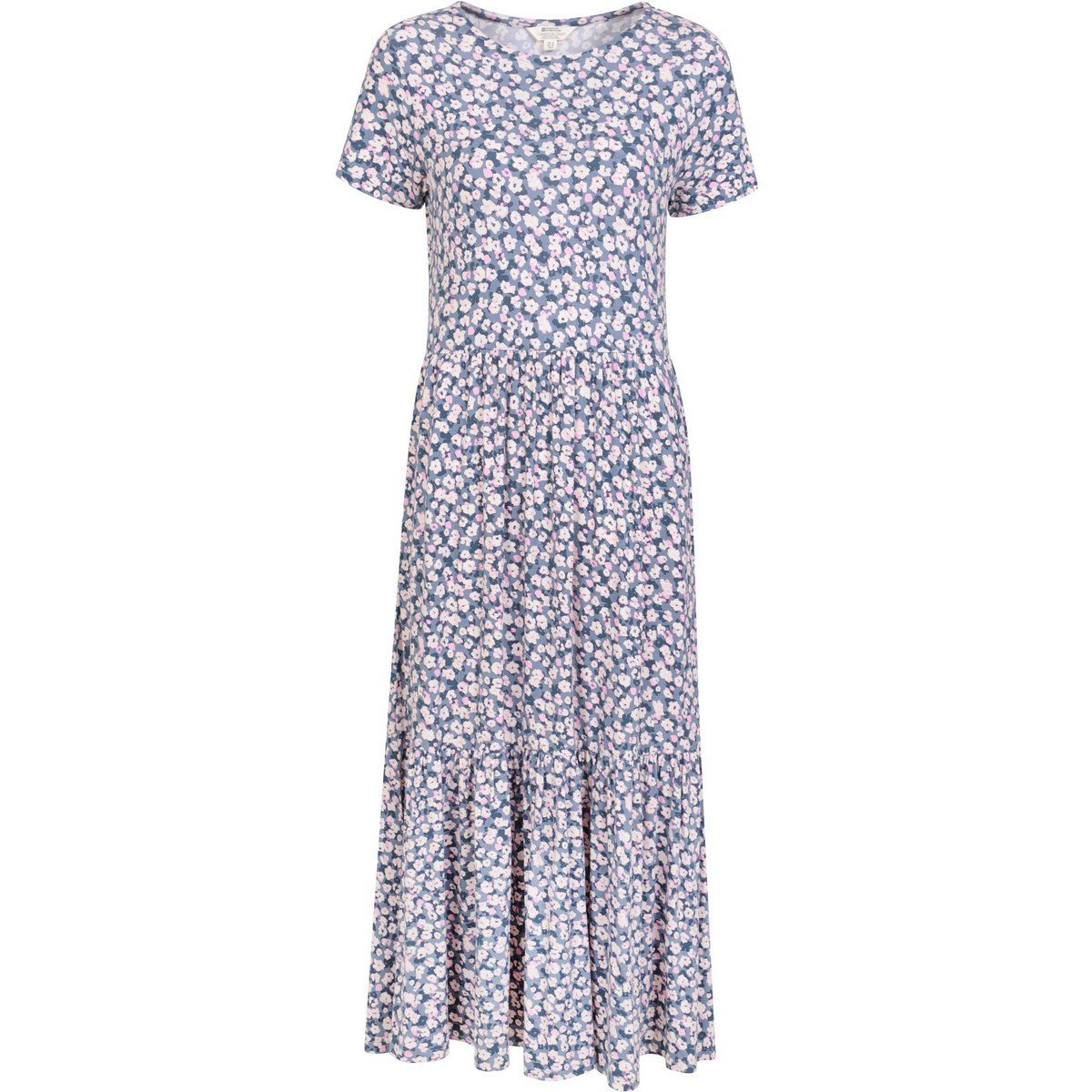 Damen Maxikleid mit Blumendruck