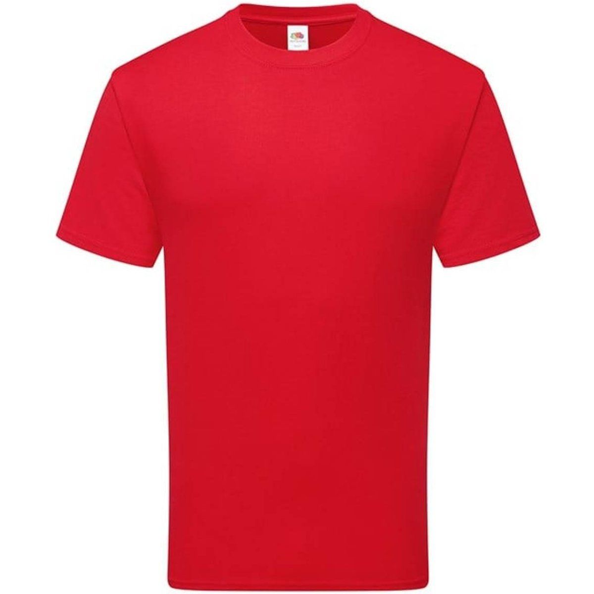 Fruit of the Loom - T-Shirt für Herren/Damen Unisex (Rot)