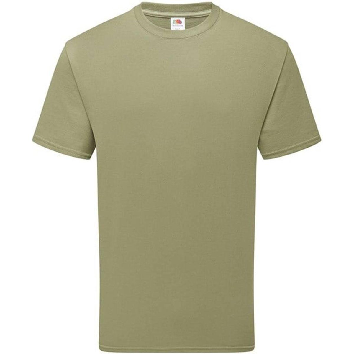 Klassisches Unisex Baumwoll T-Shirt in Uni