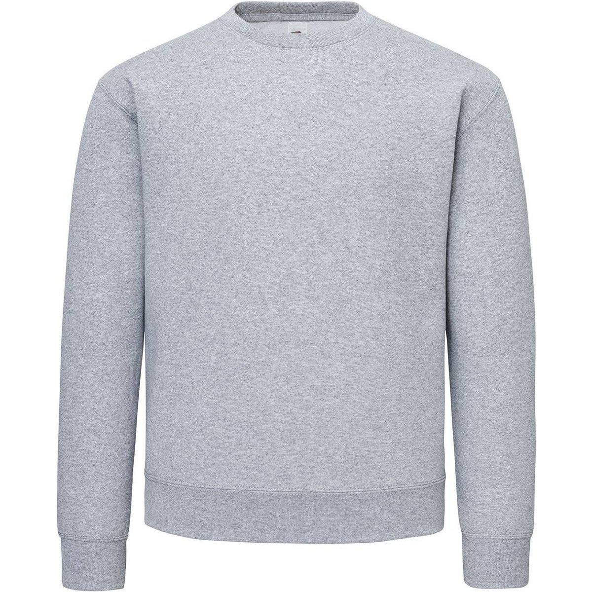 Unisex Heather Graues Rundhals-Sweatshirt