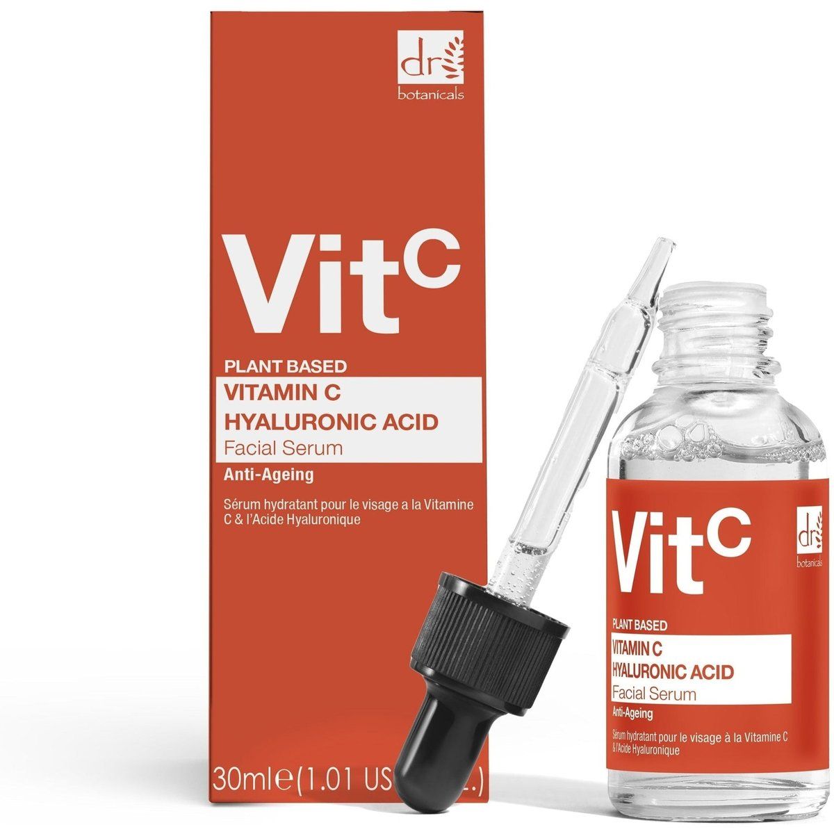 Pflanzenbasiertes Vitamin C Gesichtsserum