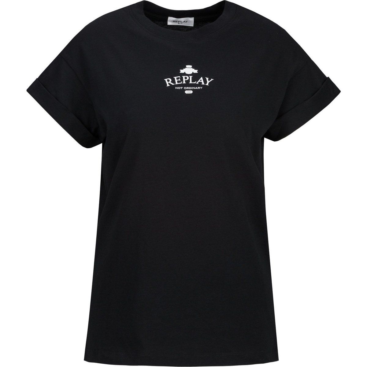 T-Shirt aus Baumwolljersey mit lockerer Passform