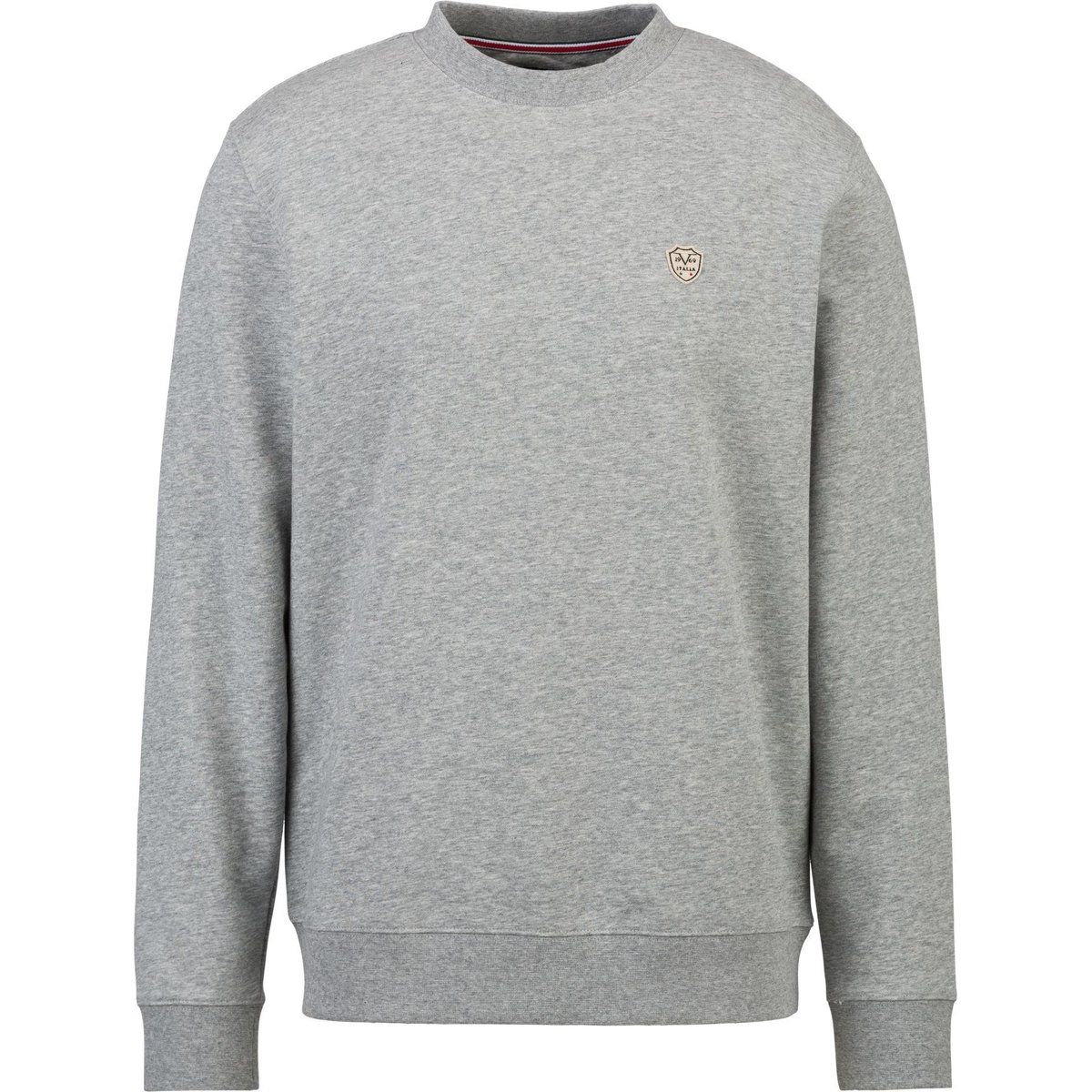 Klassisches Sweatshirt mit Rundhalsausschnitt und Baumwollmischung