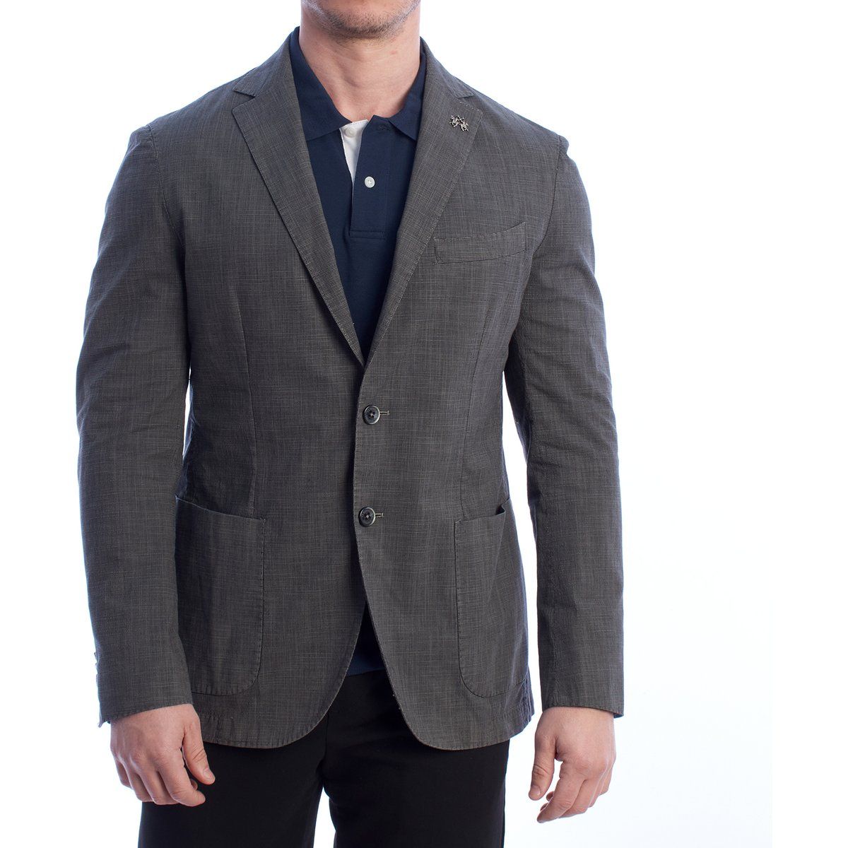 Herren Regular Fit Langarm-Blazer