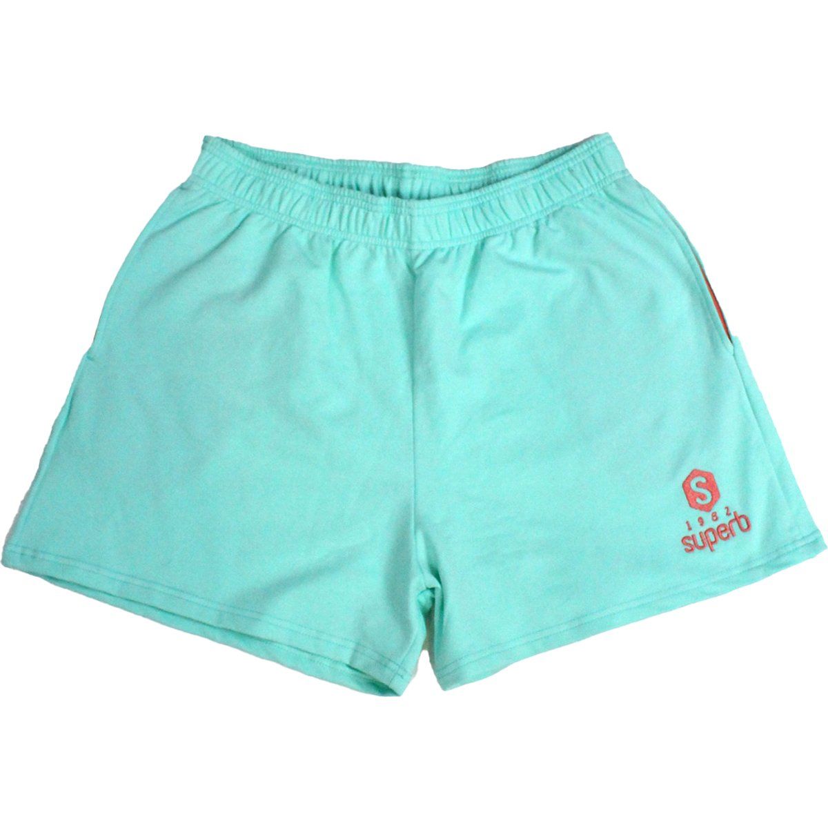 Sportliche Pastellfarbene Jersey-Shorts aus Baumwolle