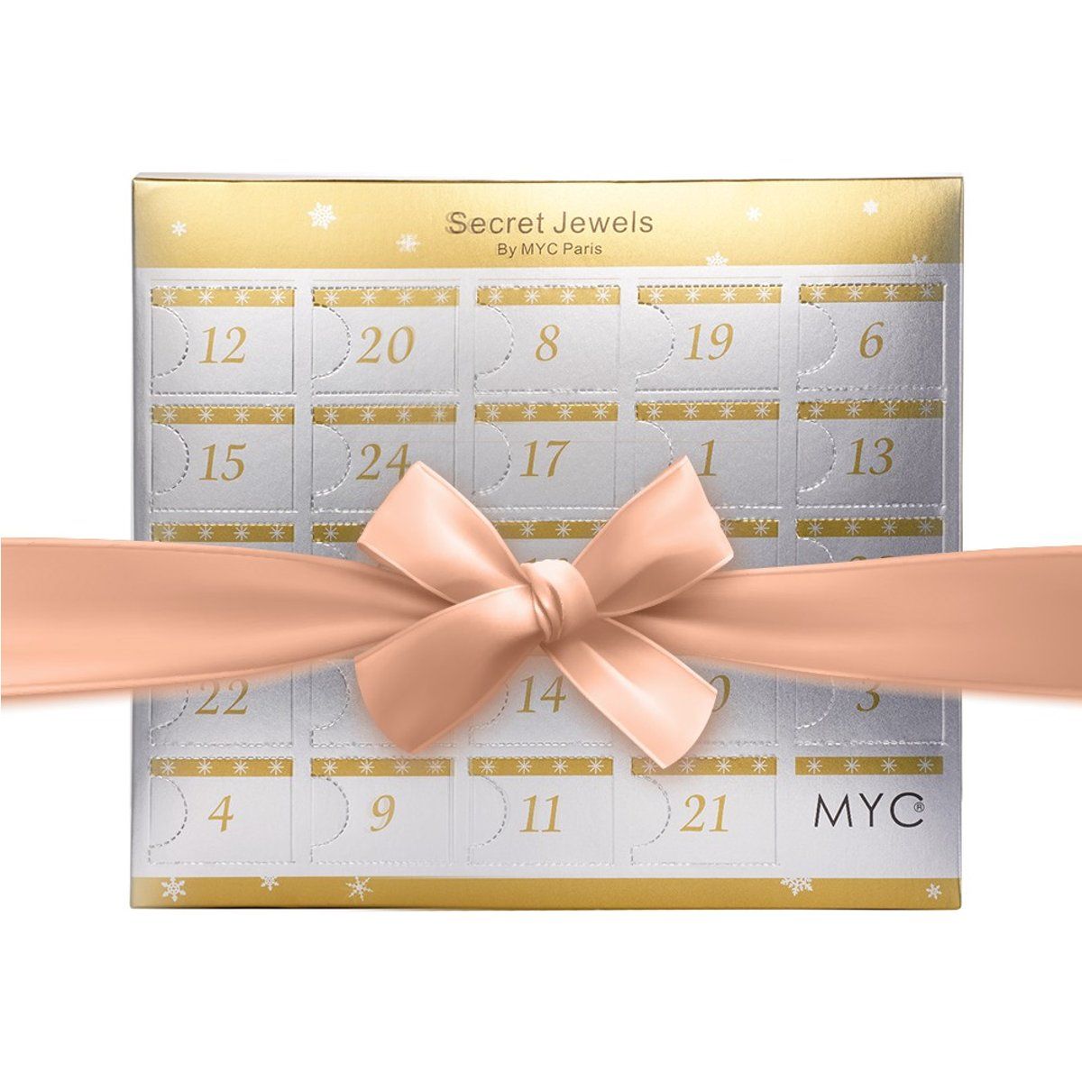 Roségold Kristall Schmuck Adventskalender