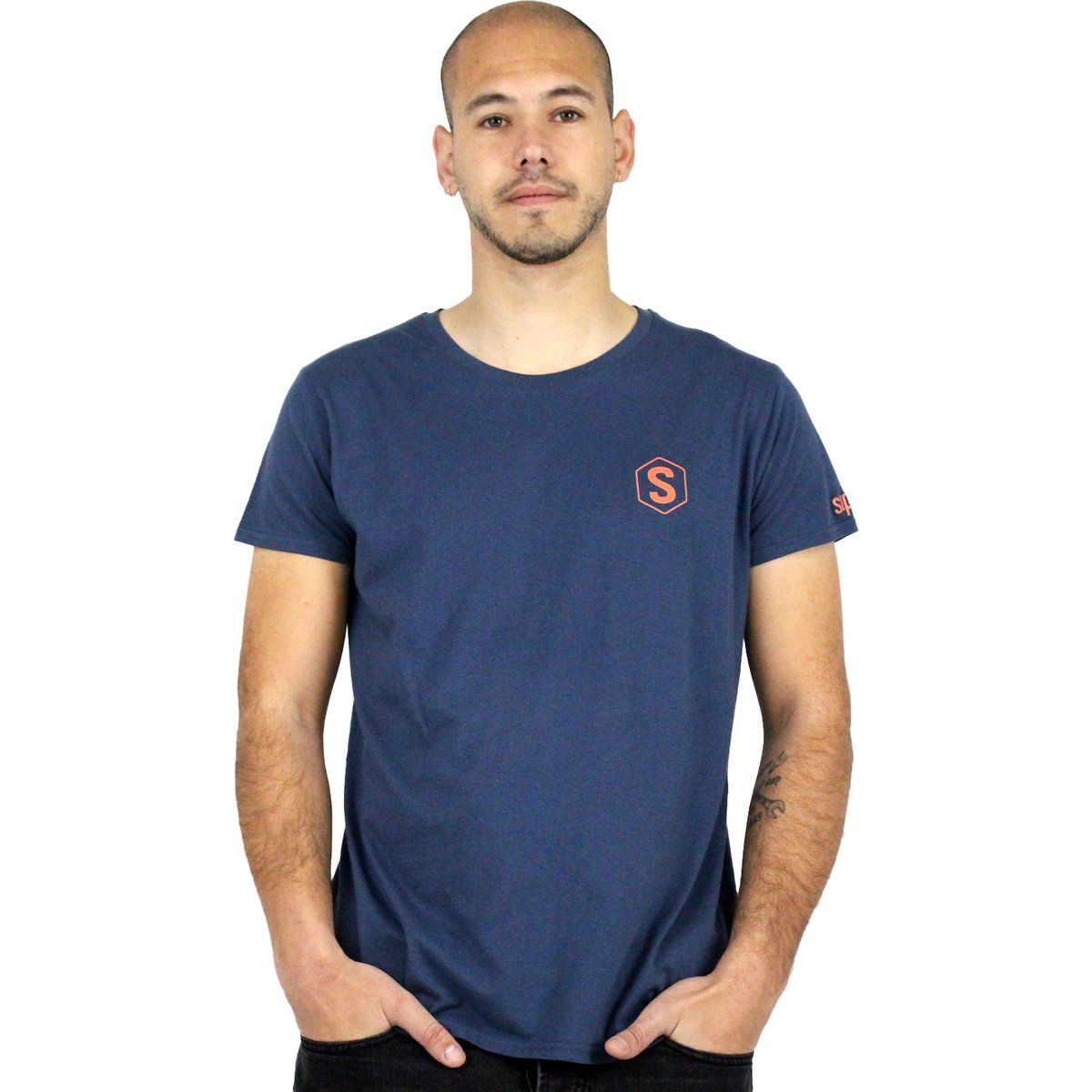 T-Shirt mit Logo-Grafik und Rundhalsausschnitt