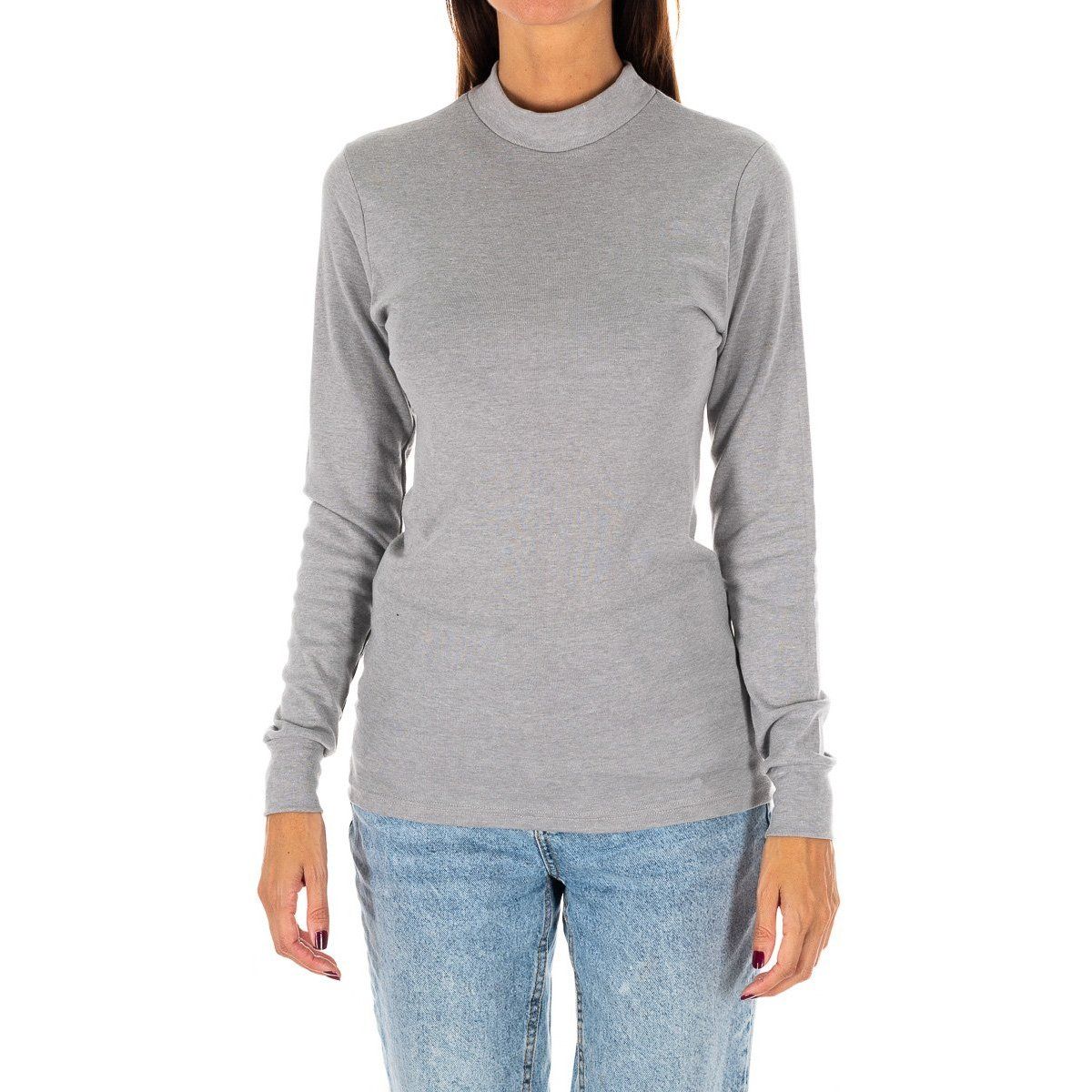 Damen Langarmshirt mit Stehkragen