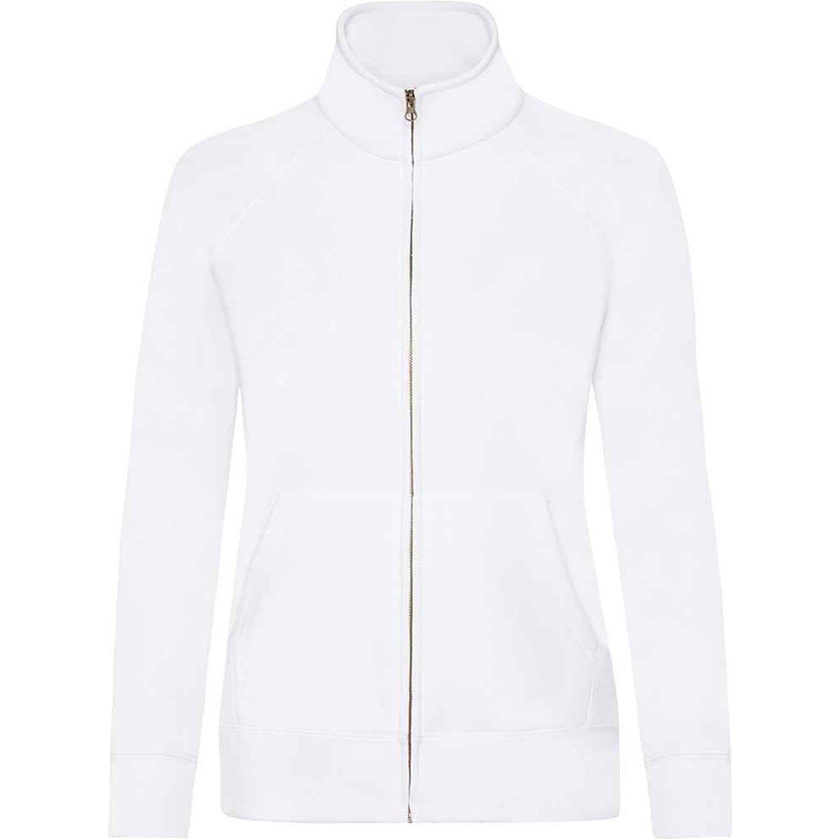 Raglan-Jacke mit durchgehendem Reißverschluss