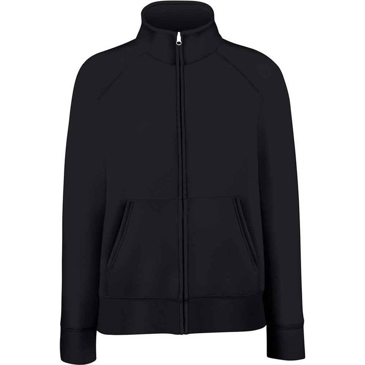 Damen Sweatshirt Jacke mit Reißverschluss