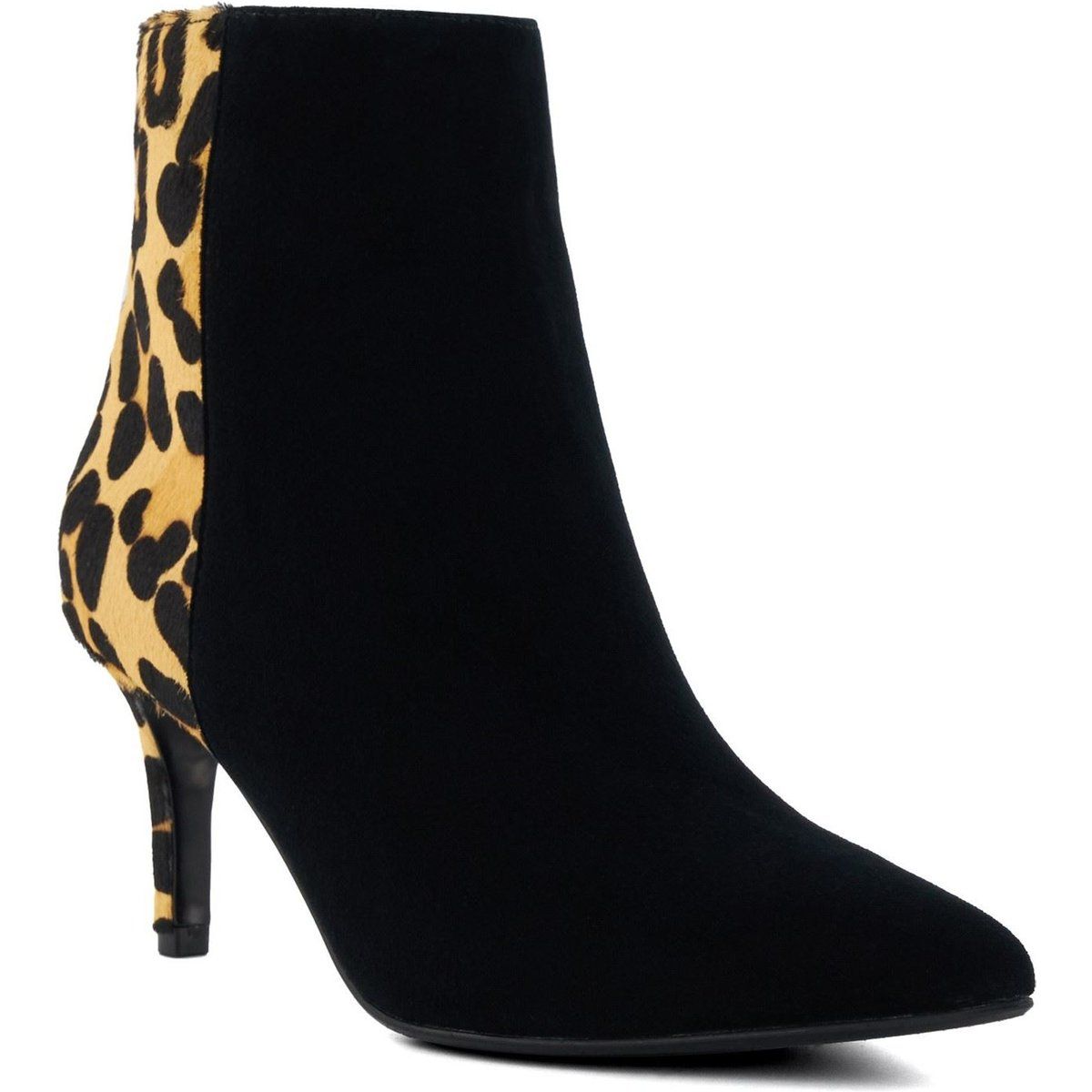 Dune Obsessive 2 Leder Damen Leopard Stiefel