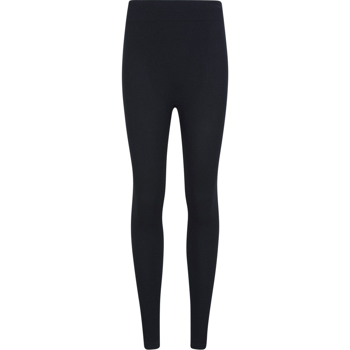 Nahtlose gerippte Thermo-Leggings