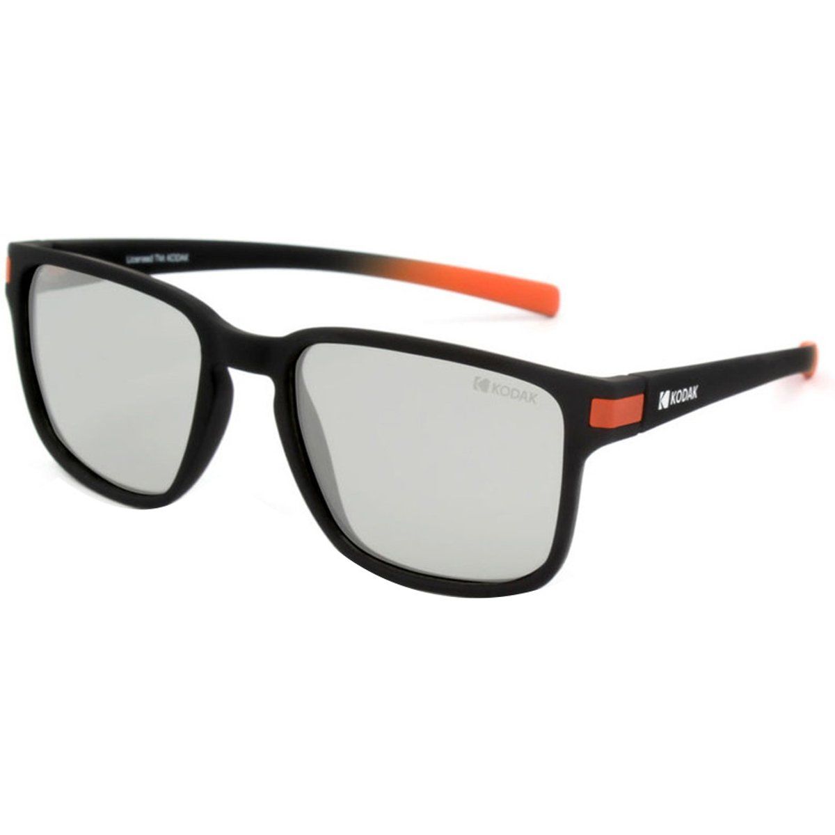 Moderne polarisierte Sonnenbrille mit quadratischem Rahmen