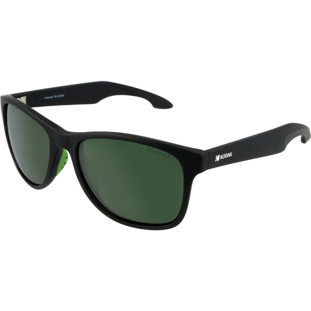 Matte Schwarze Sportsonnenbrille Kodak-Branding