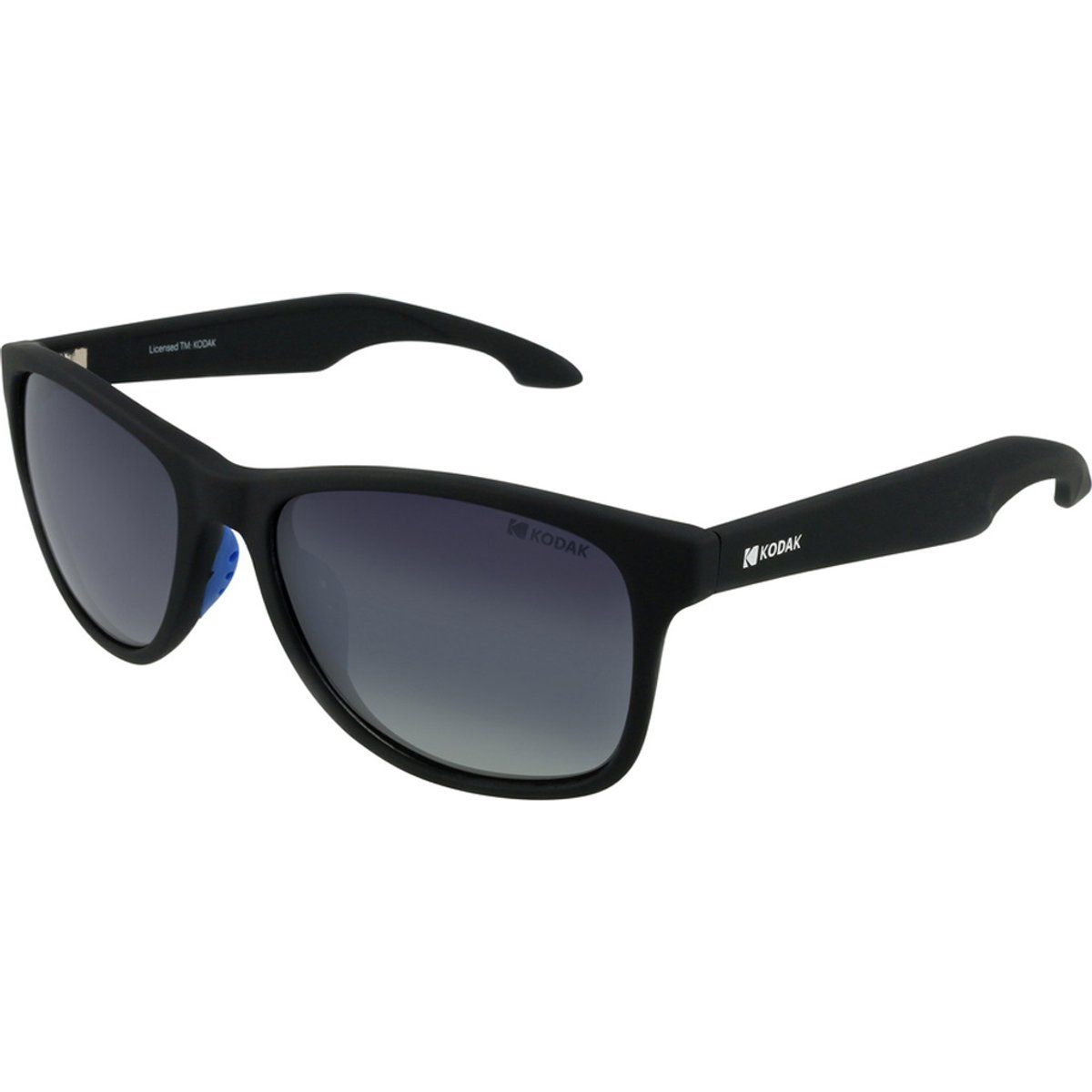 Sportliche Sonnenbrille mit rechteckigem Rahmen