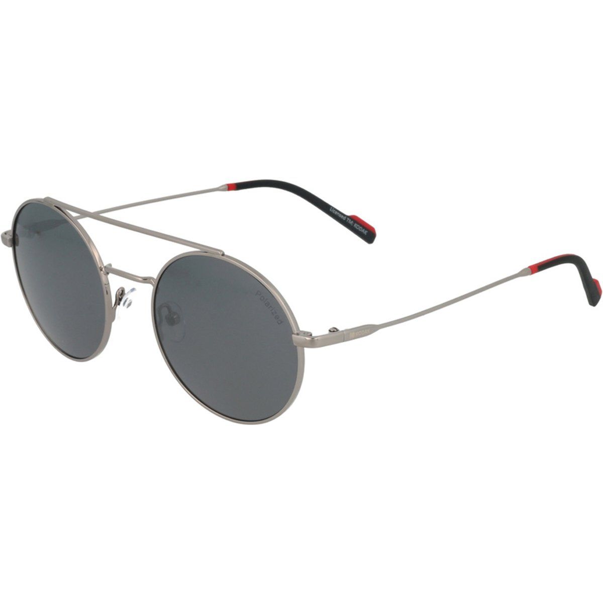 Runde polarisierte Sonnenbrille mit Metallrahmen