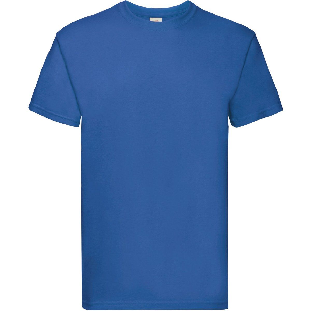 Unisex Königblaues T-Shirt mit Rundhalsausschnitt