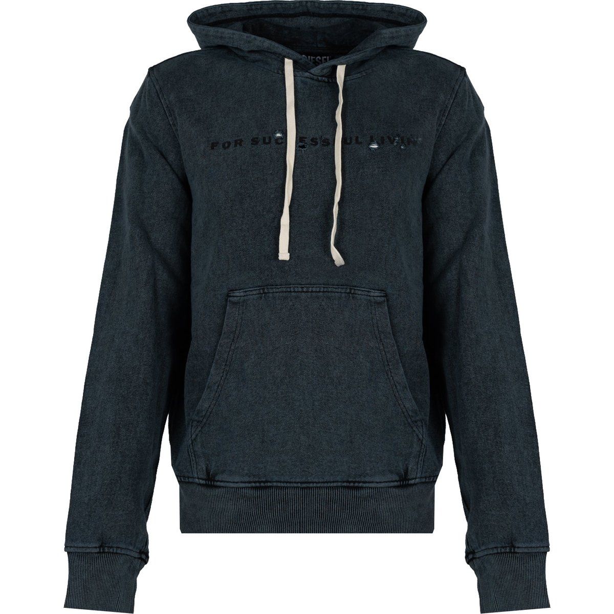 Kapuzenpullover mit Grafikdruck und lockerer Passform