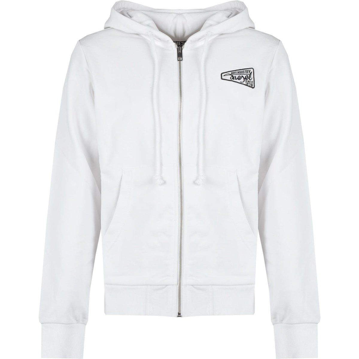 Diesel Sweatshirt Ginn Hood Herren weiß