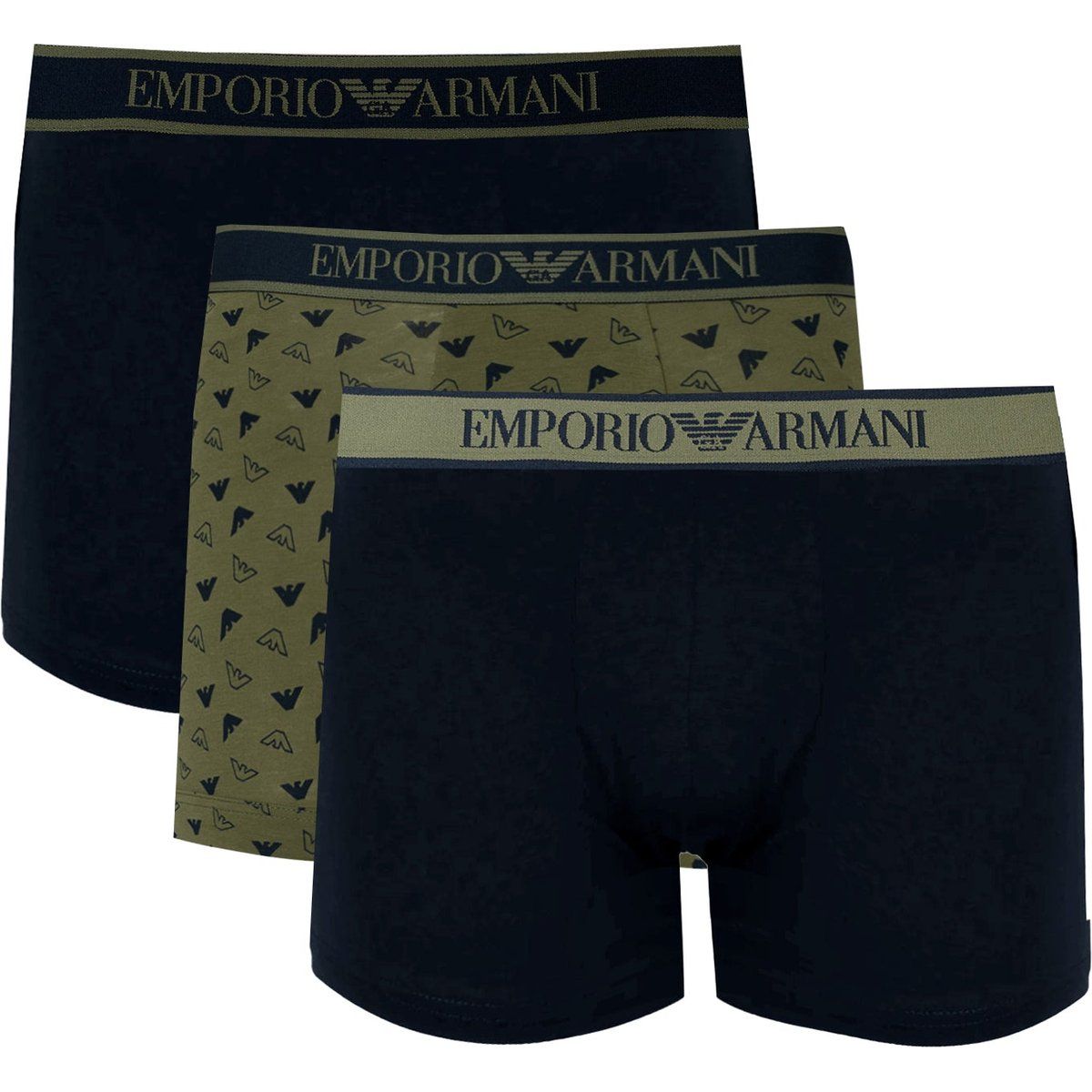 Herren Emporio Armani 3er-Pack Boxershorts