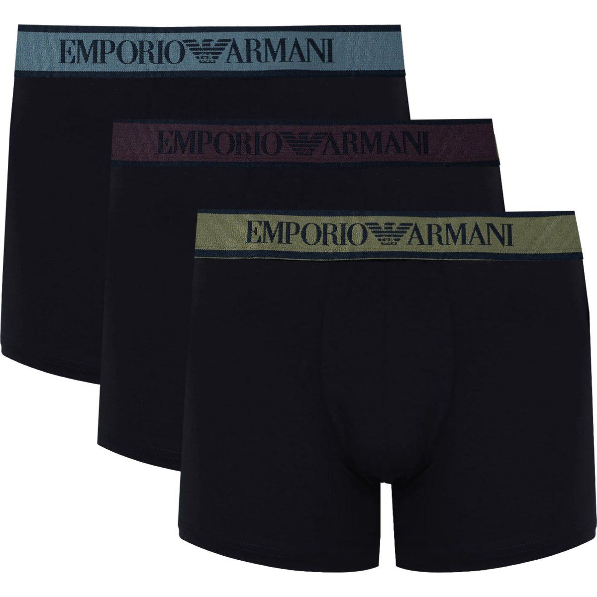 Klassische Herren Boxershorts 3er-Pack