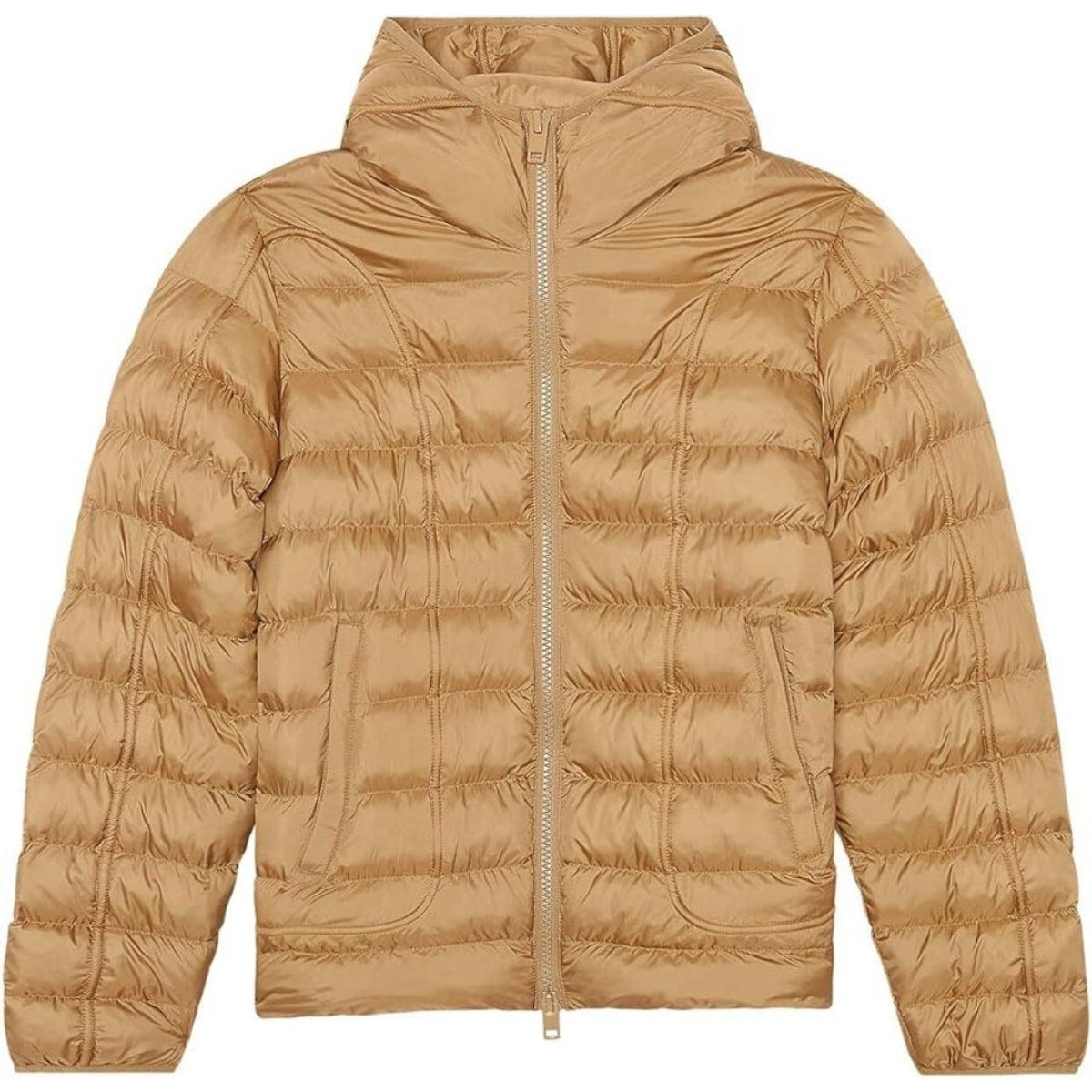 Gesteppte Pufferjacke mit Kapuze