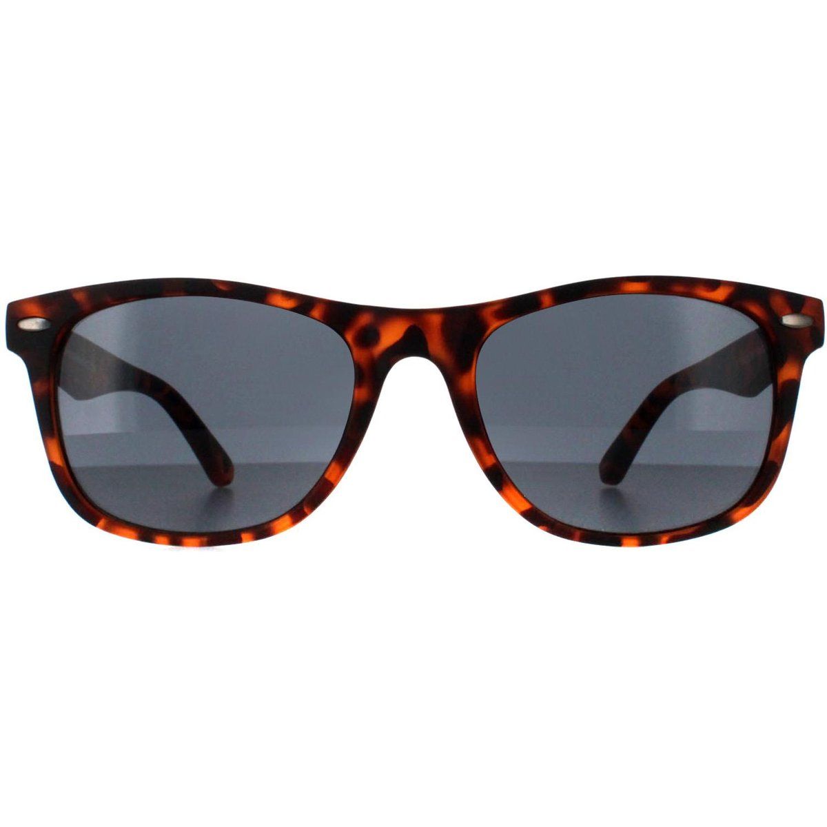 Klassische Rechteckige Sonnenbrille in Schildpatt-Optik